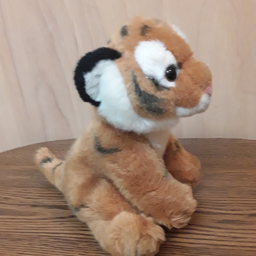Tiger Baby Plush Realistic Toy